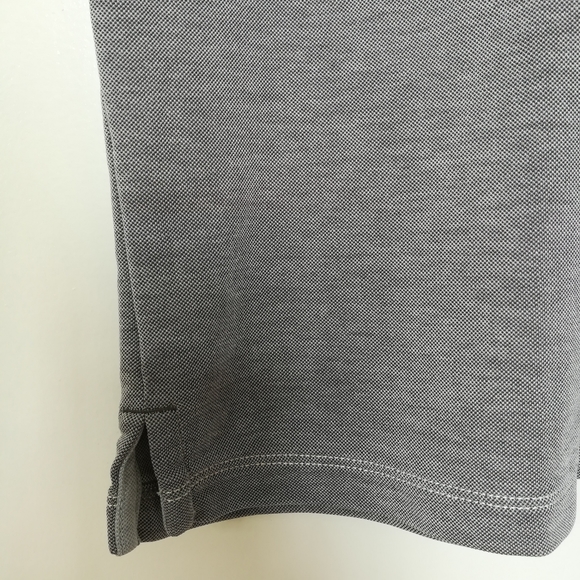 Men's Tommy Bahama Long Sleeve Gray Tencel Lyocell Polo [M] - Picture 9 of 13